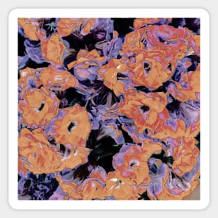 Orange Kalanchoe Plant Sticker